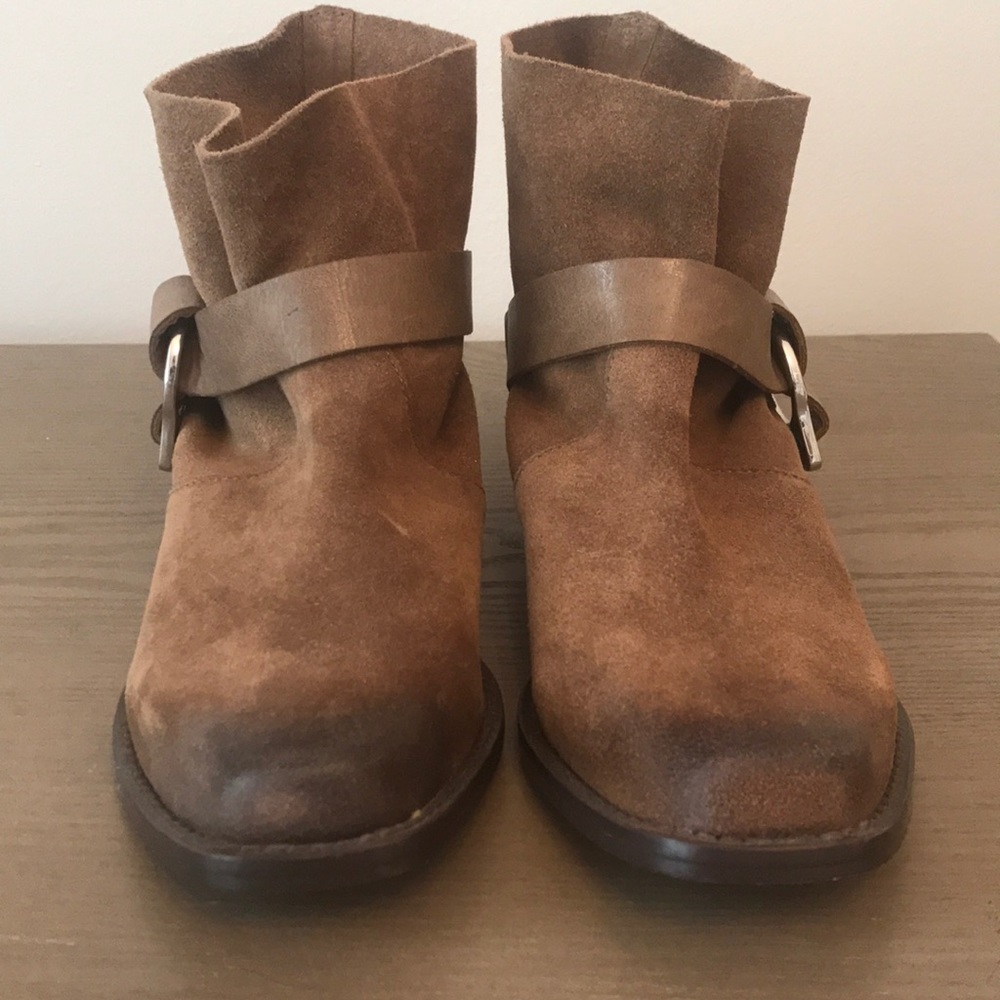 New! Joe's slouch suede rustic ankle boots